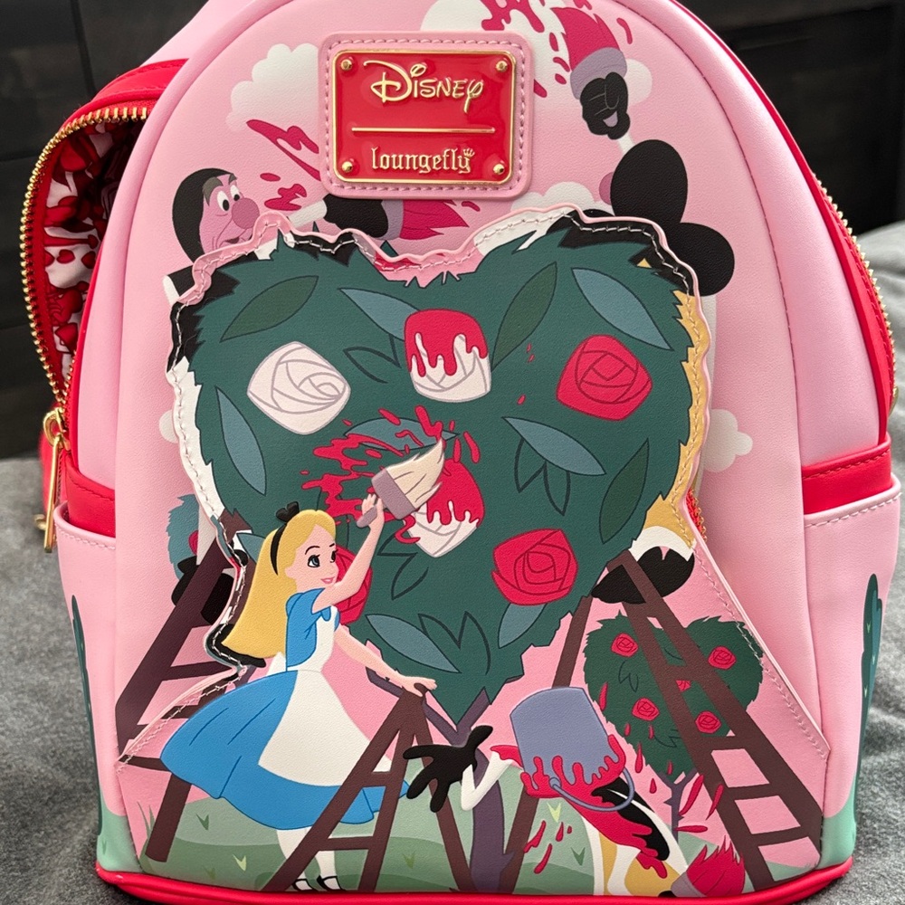 Disney Loungefly Pink Backpack